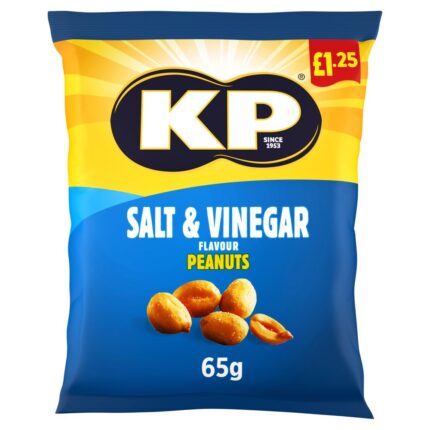 KP Salt & Vinegar Peanuts 65g