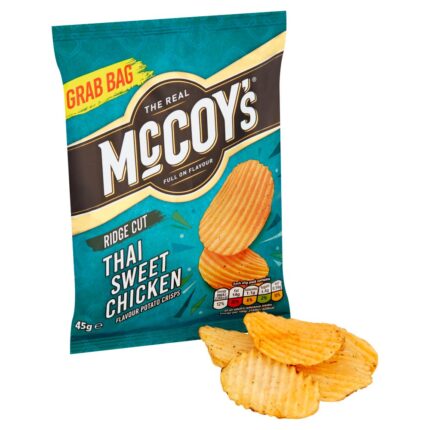 McCoy's Thai Sweet Chicken Grab Bag Crisps 45g
