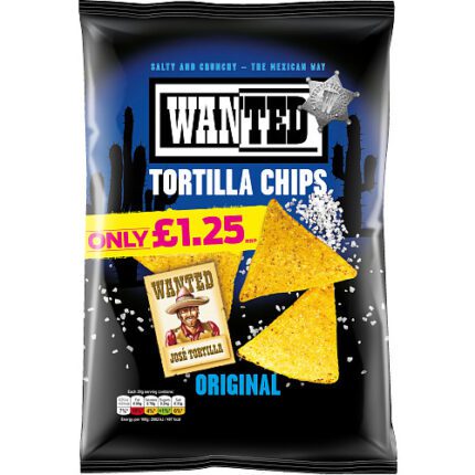 Wanted Tortilla Chips Salt PM