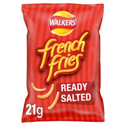 Walkers French Fries Ready Salted Snacks Crisps 21g
