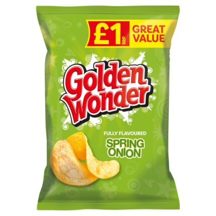 Golden Wonder Fully Flavoured Spring Onion 57g