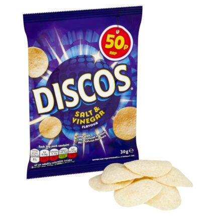 Discos Salt & Vinegar Crisps