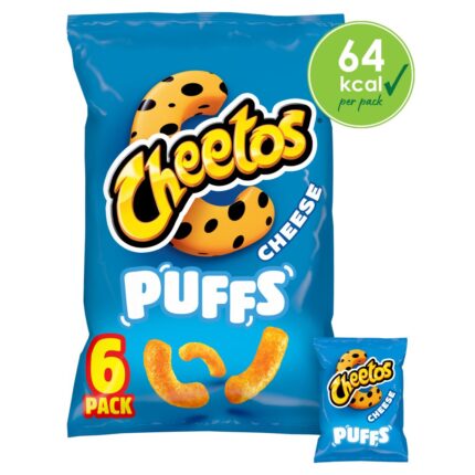 Cheetos Puffs Cheese Multipack Snacks Crisps 13g