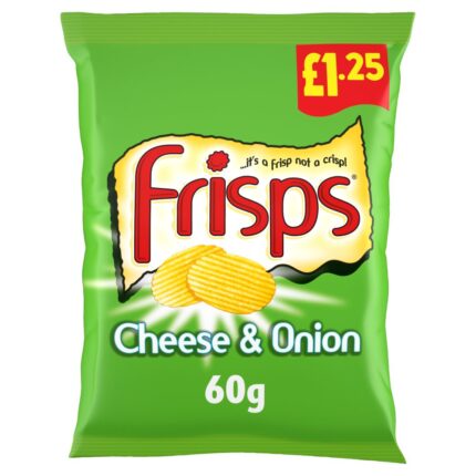 Frisps Cheese & Onion Crisps 60g