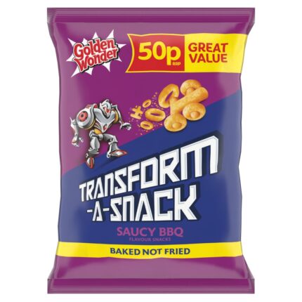 Golden Wonder Transform-A-Snack Saucy BBQ Flavour Snacks 27g