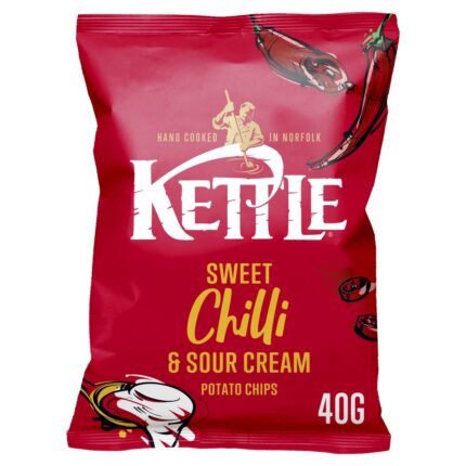 KETTLE® Chips Sweet Chilli & Sour Cream Crisps 40g