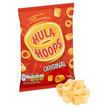 Hula Hoops Original Crisps 34g