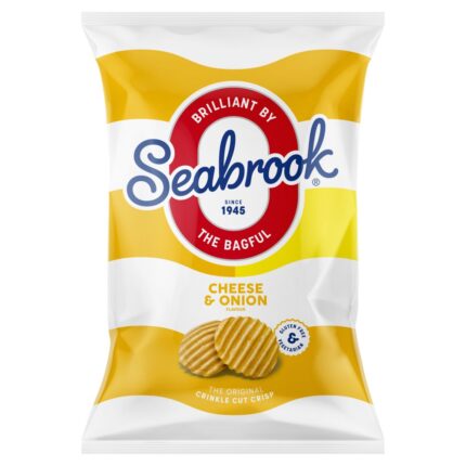 Seabrook Cheese & Onion Flavour 70g