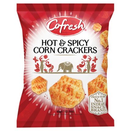 Cofresh Hot & Spicy Corn Crackers 60g