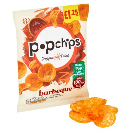 popchips Barbeque Crisps 50g