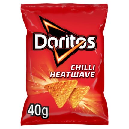 Doritos Chilli Heatwave Tortilla Chips Crisps 40g