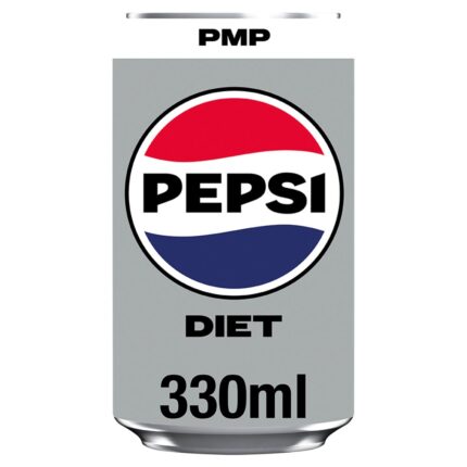 Diet Pepsi Cola Can PMP 330ml