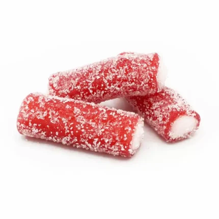 fizzy Strawberry Pencil Bites