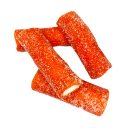 Sour strawberry bites