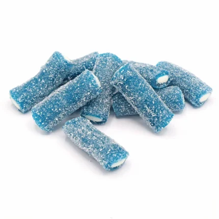 Fizzy blue raspberry bites